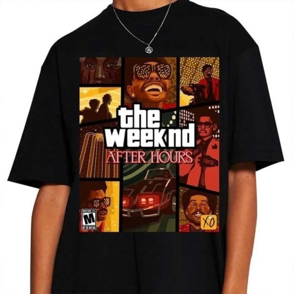 The Weeknd Tour After Hours Tshirt